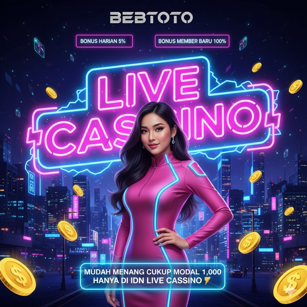 Bebtoto Live Casino: Modal 1k Bisa Jackpot Besar Setiap Hari!